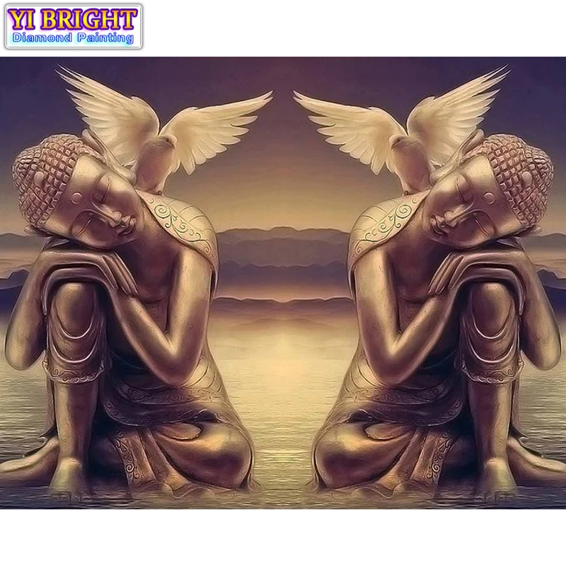 5D Diy diamond painting cross stitch "Buddha & Pigeon" Full Round Diamond embroidery Needlework Rhinestone Mosaic Crafts 1127
5D Diy diamond painting cross stitch "Buddha & Pigeon" Full Round Diamond embroidery Needlework Rhinestone Mosaic Crafts 1127