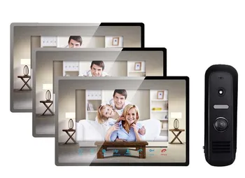 Hot-selling 7'' video door phone intercom system with recording function+HD IR camera, can support CCTV camera&alarm 1 to 3
Hot-selling 7'' video door phone intercom system with recording function+HD IR camera, can support CCTV camera&alarm 1 to 3