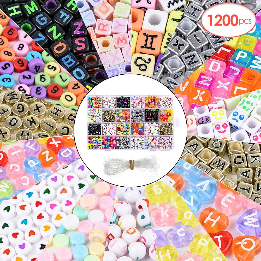 1500pcs Acrylic Alphabet Letter And Number Beads For Bracelet Jewelry Making With 10M String Cord Square Alphabet Beads
1500pcs Acrylic Alphabet Letter And Number Beads For Bracelet Jewelry Making With 10M String Cord Square Alphabet Beads