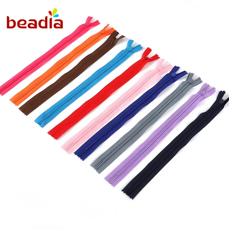 10pcs/lot 3# 28cm 35cm 40cm 50cm 55cm 60cm Long Invisible Zippers DIY Nylon Coil Zipper For Sewing Wallet Material Tailor Craft
10pcs/lot 3# 28cm 35cm 40cm 50cm 55cm 60cm Long Invisible Zippers DIY Nylon Coil Zipper For Sewing Wallet Material Tailor Craft