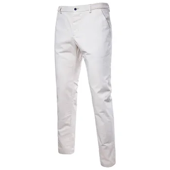New Spring Casual Pants Men's Slim Small Straight Pants Men's Trend Wild Young Pants Solid Color With 4 Colors Optional
New Spring Casual Pants Men's Slim Small Straight Pants Men's Trend Wild Young Pants Solid Color With 4 Colors Optional