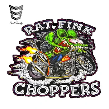 EARLFAMILY 13cm X 11.1cm Rat Fink Chopper Decal Funny Car Styling Vinyl Graphic Decor for Window Bumper Trunk Car Stickers
EARLFAMILY 13cm X 11.1cm Rat Fink Chopper Decal Funny Car Styling Vinyl Graphic Decor for Window Bumper Trunk Car Stickers