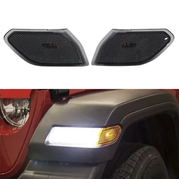 2x Smoked Yellow Amber Turn Signal Light Side Lamp for Jeep Wrangler JL 2018 2019 Side Reflection Warning Turn Signal Light Lamp
2x Smoked Yellow Amber Turn Signal Light Side Lamp for Jeep Wrangler JL 2018 2019 Side Reflection Warning Turn Signal Light Lamp