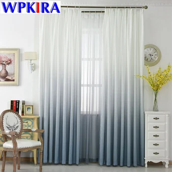 Modern Gradient Curtains Living Room Semi-Blackout Cloth Drapes For Bedroom Tulle Curtain Window Blue Wedding Decora WP185-30
Modern Gradient Curtains Living Room Semi-Blackout Cloth Drapes For Bedroom Tulle Curtain Window Blue Wedding Decora WP185-30