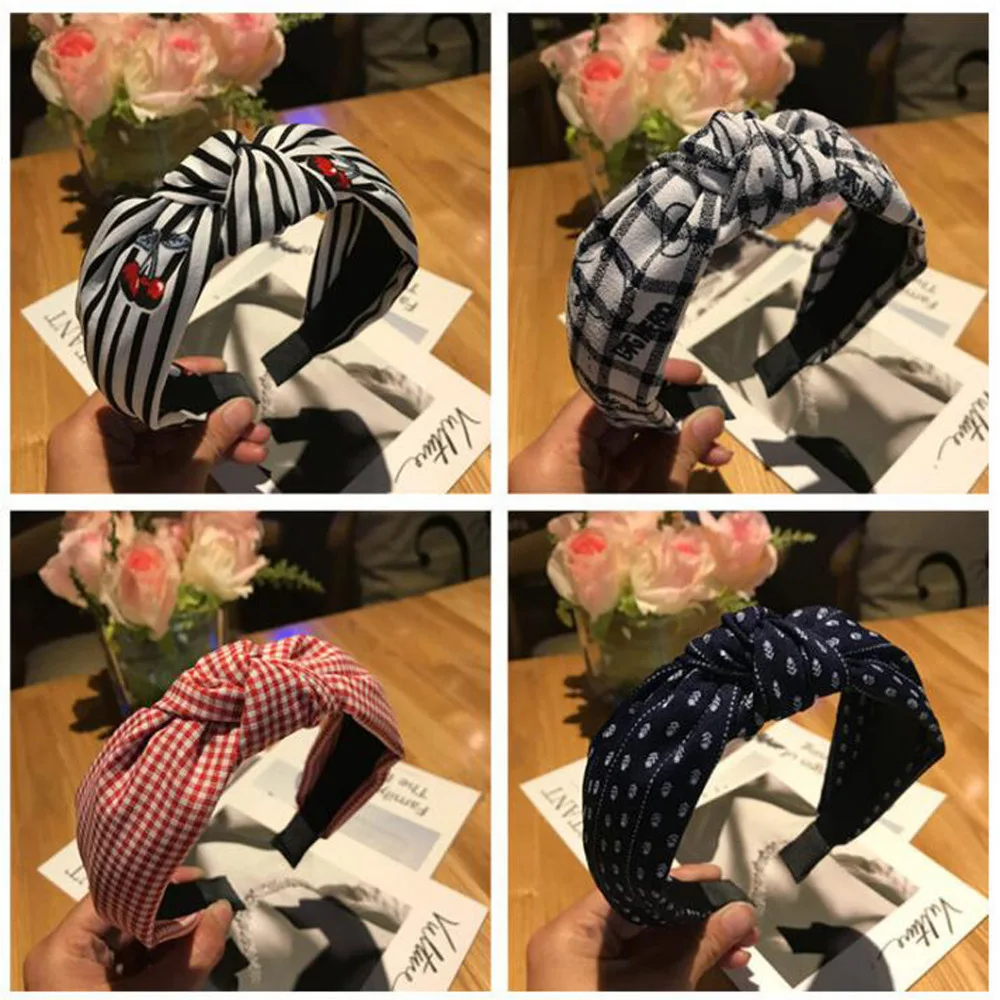 2019 New Bohemia Hair Accessoreis For Women Turban Headband Plaid Cartoon Elastic Hair Band Knot Hairband
2019 New Bohemia Hair Accessoreis For Women Turban Headband Plaid Cartoon Elastic Hair Band Knot Hairband