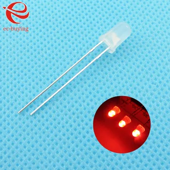 3mm Red LED Round Light Emitting Diode Diffused Foggy Lamp Bead Plug-in DIY Kit Practice Wide Angle DIP 100 pcs /lot
3mm Red LED Round Light Emitting Diode Diffused Foggy Lamp Bead Plug-in DIY Kit Practice Wide Angle DIP 100 pcs /lot