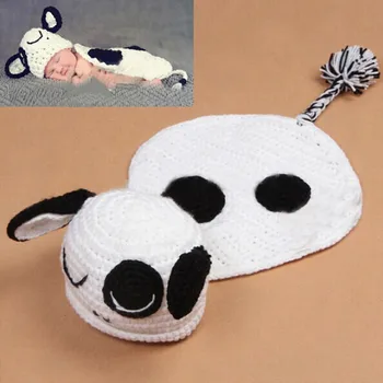 Newborn Photography Props Oufits Knitted Panda Hat with Cloak Crochet Baby Clothes NSV775
Newborn Photography Props Oufits Knitted Panda Hat with Cloak Crochet Baby Clothes NSV775