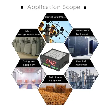 Temperature TA8-SNR 90-265V AC/DC MYPIN Dual Digital F/C PID Temperature Controller SSR Output 1 Relay Alarm Thermometer
Temperature TA8-SNR 90-265V AC/DC MYPIN Dual Digital F/C PID Temperature Controller SSR Output 1 Relay Alarm Thermometer