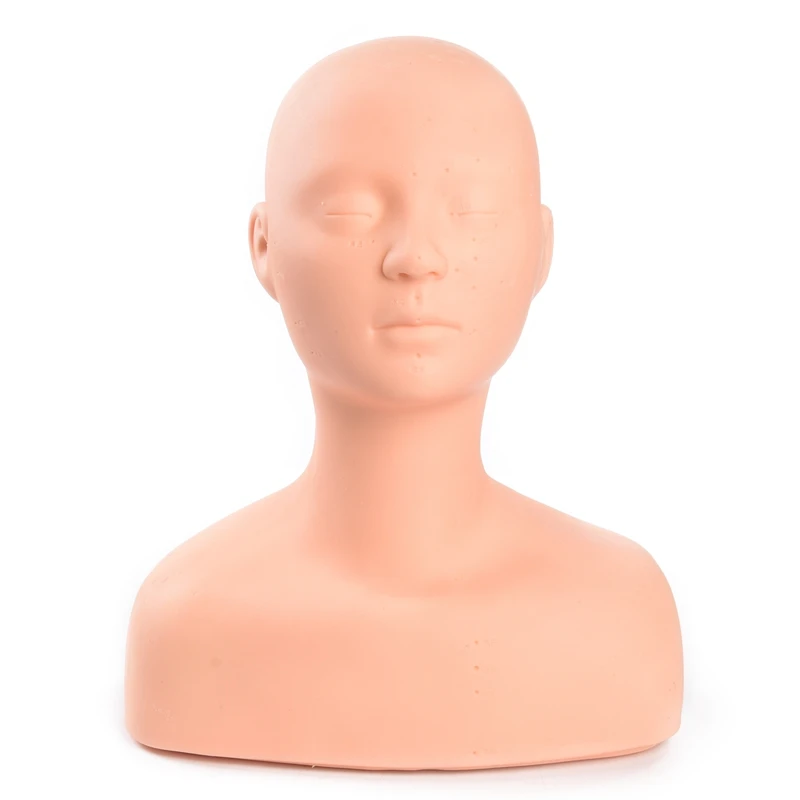 New Hot Closed Eyes Mannequin Head Massage Makeup Eyelash Extension Practice Model Hats Hairs Glasses Display for Wigs Showcase
New Hot Closed Eyes Mannequin Head Massage Makeup Eyelash Extension Practice Model Hats Hairs Glasses Display for Wigs Showcase