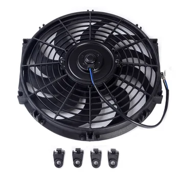 Universal Slim 12" Motor Engine Radiator Oil Cooler Cooling Electric Pull Push Fan Radiator Electric Engine Cooling Fan 12V 80W
Universal Slim 12" Motor Engine Radiator Oil Cooler Cooling Electric Pull Push Fan Radiator Electric Engine Cooling Fan 12V 80W