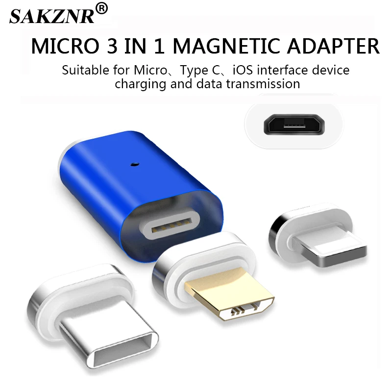 Mobile USB Charger Android Micro USB Magnetic Adapter To ios Type C Otg Magnet Adapter For IPhone Xs Max Xr X 8 7 OTG Connector
Mobile USB Charger Android Micro USB Magnetic Adapter To ios Type C Otg Magnet Adapter For IPhone Xs Max Xr X 8 7 OTG Connector