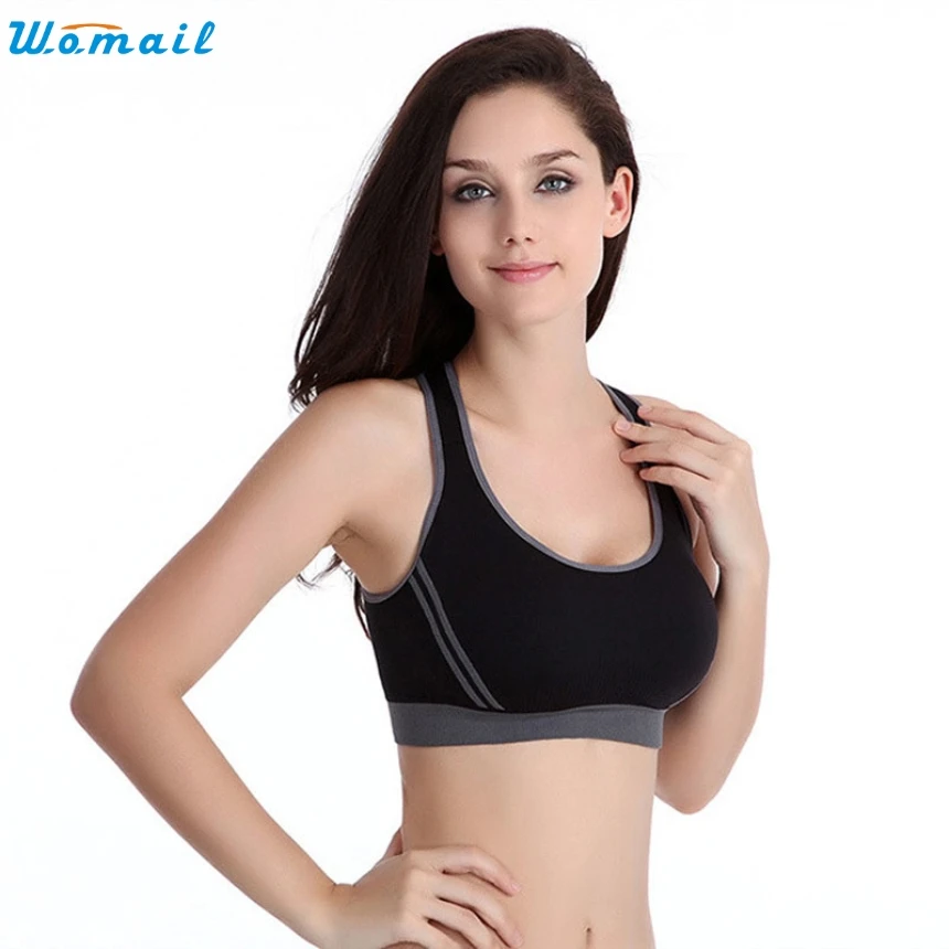 Womail 5 Colors Woman Girls Sports Padded Bra Gifts New Women Padded Ladies Top Athletic Vest Gym Fitness Yoga Stretch 1PC
Womail 5 Colors Woman Girls Sports Padded Bra Gifts New Women Padded Ladies Top Athletic Vest Gym Fitness Yoga Stretch 1PC