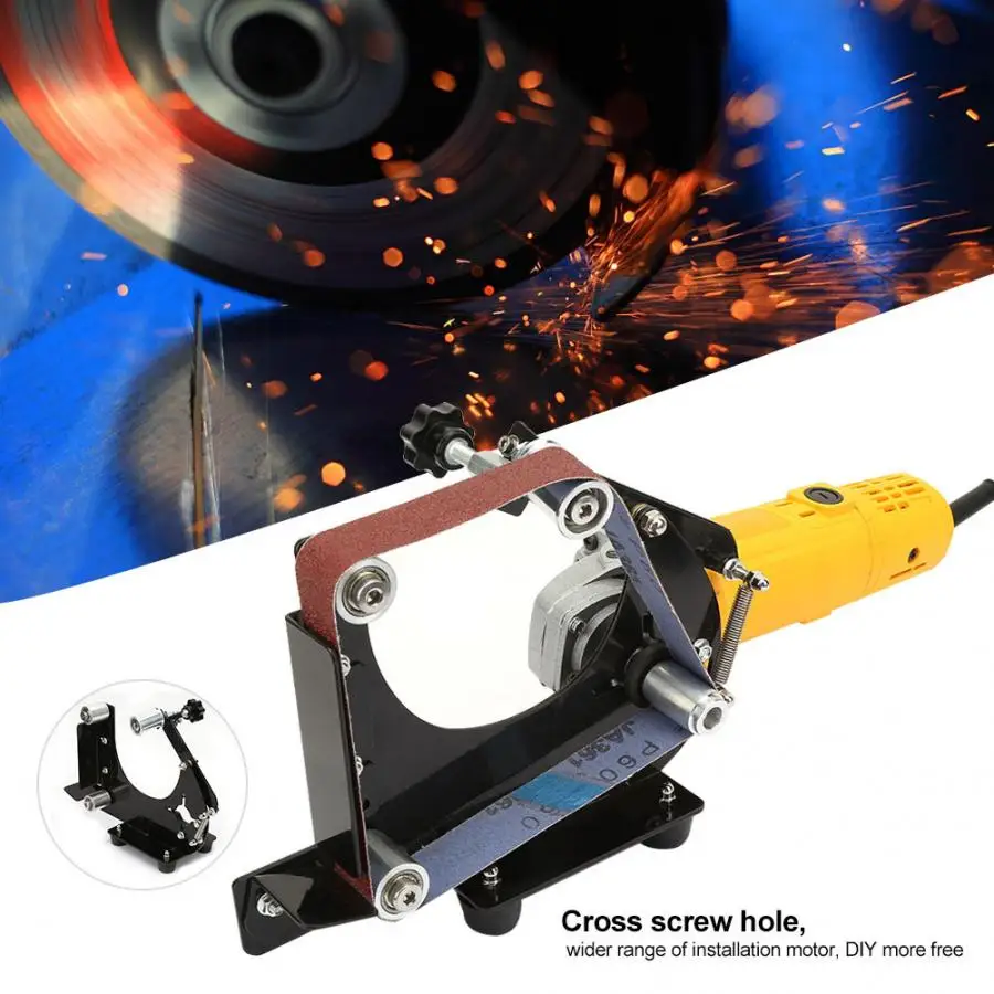 M10 Drill Bit Sharpener Belt Sander Attachment DIY Sanding Belt Adapter + Angle Grinder CN Plug 220V Sanding Machine
M10 Drill Bit Sharpener Belt Sander Attachment DIY Sanding Belt Adapter + Angle Grinder CN Plug 220V Sanding Machine