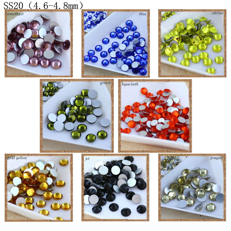 New Deals 1440pcs/pack SS20 Crystal With Glue On Flatback M-foild Non-hotfix Crystal Glass Rhinestone For Clothes
New Deals 1440pcs/pack SS20 Crystal With Glue On Flatback M-foild Non-hotfix Crystal Glass Rhinestone For Clothes