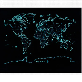 Night Luminous Scratch Map Fluorescent Starlight World Personalized Travel Vacation Home Decor Gift Double Side Wall Sticker
Night Luminous Scratch Map Fluorescent Starlight World Personalized Travel Vacation Home Decor Gift Double Side Wall Sticker