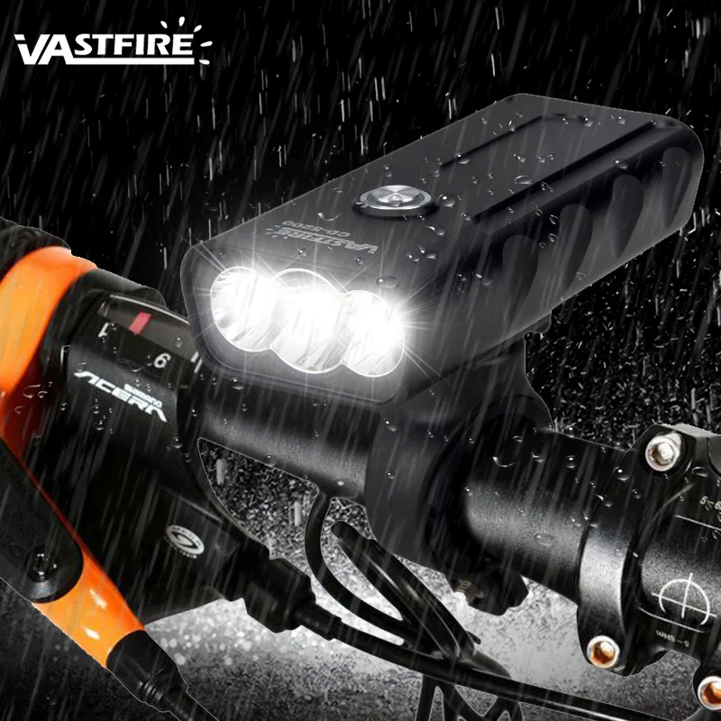 USB Bike Light T6 LED Bicycle Torch Built-in Rechargeable Battery Front Handlebar Cycling Lamp for Outdoor Sports
USB Bike Light T6 LED Bicycle Torch Built-in Rechargeable Battery Front Handlebar Cycling Lamp for Outdoor Sports