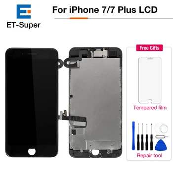 For iPhone 7 7 Plus OEM Display Full Set LCD Digitizer Assembly with Camera Speaker Spare Parts Complete LCD Screen Replacement
For iPhone 7 7 Plus OEM Display Full Set LCD Digitizer Assembly with Camera Speaker Spare Parts Complete LCD Screen Replacement