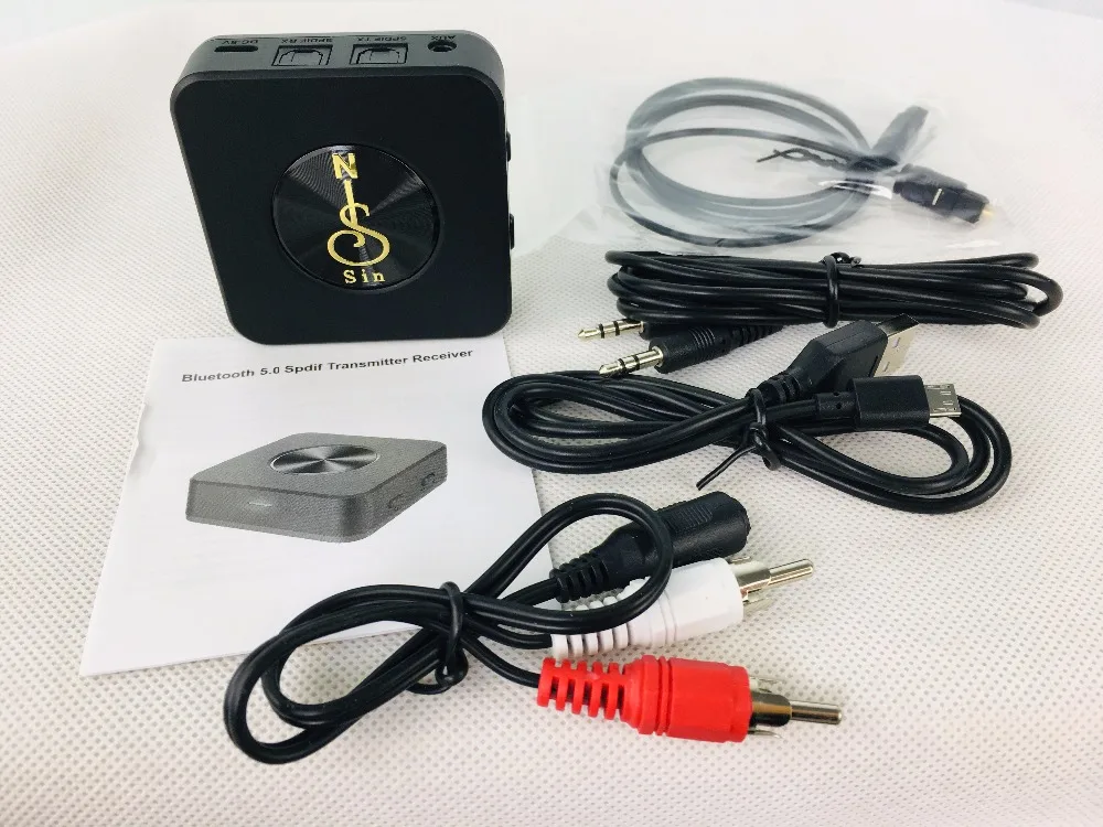 New wireless Bluetooth transmitter receiver two in one 5.0 fiber-optic car AUX audio adapter with Data lines
New wireless Bluetooth transmitter receiver two in one 5.0 fiber-optic car AUX audio adapter with Data lines