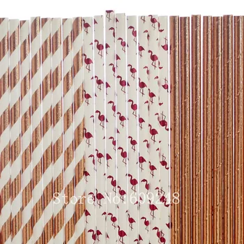 150pcs Party Drinking Paper Straws Mix,Hot Pink Foil Flamingo,Plain Solid Rose Gold Foil Stripe,Gils First Birthday Wedding Bulk
150pcs Party Drinking Paper Straws Mix,Hot Pink Foil Flamingo,Plain Solid Rose Gold Foil Stripe,Gils First Birthday Wedding Bulk