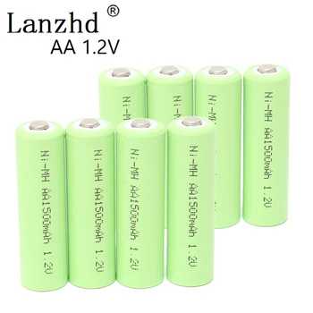 AA Rechargeable Battery 1.2V Ni-MH Battery AA rechargeable batteries for Remote Control Toy camera 1500MAH 4PCS or 8PCS
AA Rechargeable Battery 1.2V Ni-MH Battery AA rechargeable batteries for Remote Control Toy camera 1500MAH 4PCS or 8PCS