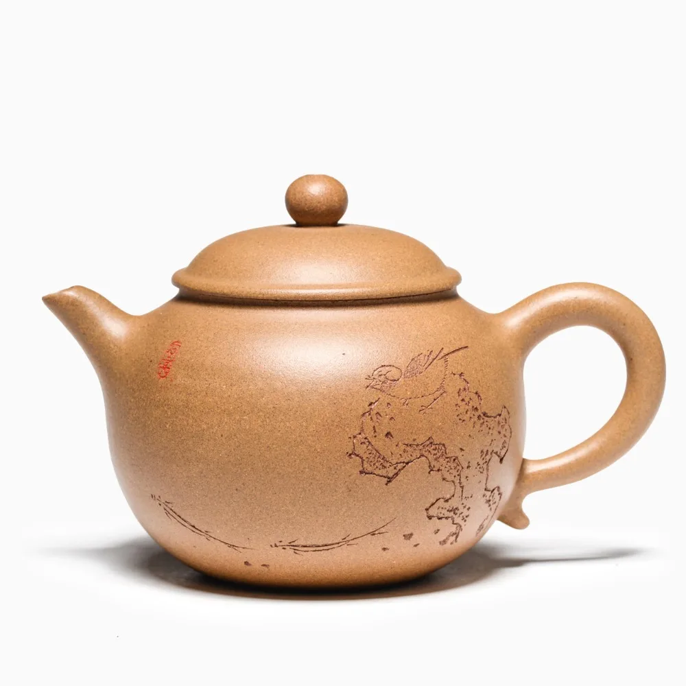 340ml Zisha Tea pot famous master pure manual purple sand teapot Yixing original ore genuine tea pot Kung Fu tea kettle tea gift
340ml Zisha Tea pot famous master pure manual purple sand teapot Yixing original ore genuine tea pot Kung Fu tea kettle tea gift