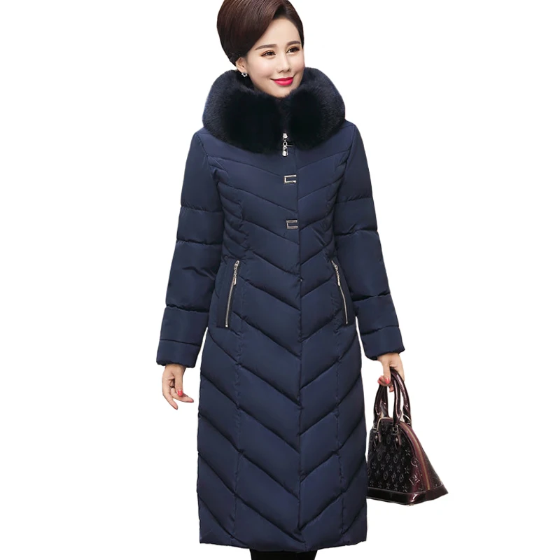 2019 Winter Jacket Women Plus Size 5XL Middle-aged Womens Parkas Thicken Warm Hooded Coats Long Female Winter Women's Jackets
2019 Winter Jacket Women Plus Size 5XL Middle-aged Womens Parkas Thicken Warm Hooded Coats Long Female Winter Women's Jackets
