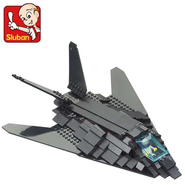 2017 New simple package sluban M38-0108 Military F117 bomber plane bricks war Education bombardment aircraft building Blocks DIY
2017 New simple package sluban M38-0108 Military F117 bomber plane bricks war Education bombardment aircraft building Blocks DIY