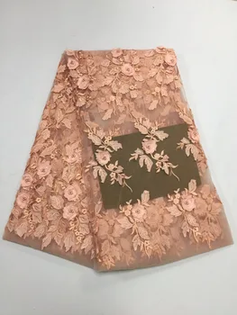 African French Beads Lace Fabric 2019 African Tulle Lace Fabric High Quality Nigerian 3D Flower Lace Embroidered Wedding Fabric
African French Beads Lace Fabric 2019 African Tulle Lace Fabric High Quality Nigerian 3D Flower Lace Embroidered Wedding Fabric