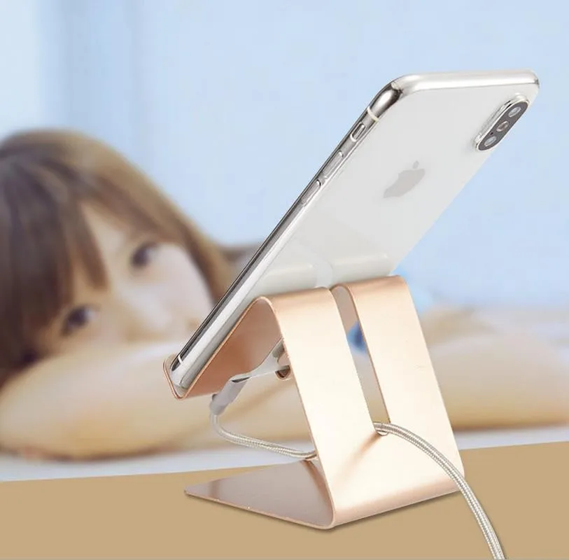 Aluminium Alloy Desk Phone Holder Case Metal Tablet Stand Non-slip Mobile Support Display Charge Holder for iPhone Huawei HTC
Aluminium Alloy Desk Phone Holder Case Metal Tablet Stand Non-slip Mobile Support Display Charge Holder for iPhone Huawei HTC