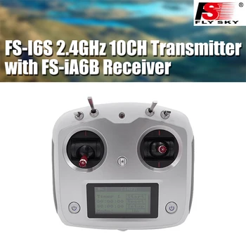 Flysky FS-i6S 2.4GHz 10CH AFHDS 2A RC Remote Controller with FS-iA6B Receiver RC Drone Airplane Helicopter Transmitter
Flysky FS-i6S 2.4GHz 10CH AFHDS 2A RC Remote Controller with FS-iA6B Receiver RC Drone Airplane Helicopter Transmitter