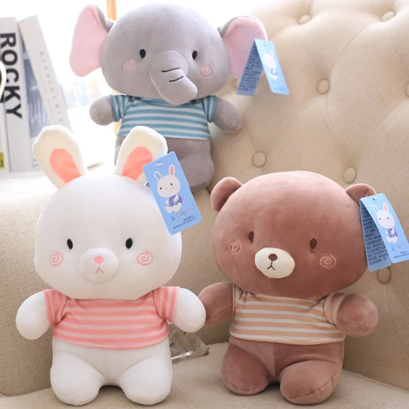Rabbit elephant bear stuffed animals toys for children baby doll soft toys dolls lol graduation gift littlest pet shop
Rabbit elephant bear stuffed animals toys for children baby doll soft toys dolls lol graduation gift littlest pet shop