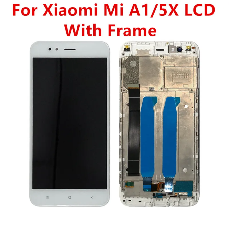 For Xiaomi Mi A1/5X LCD Display with Frame Touch Screen Assembly Phone Replacement Parts For Xiaomi A1 LCD For Xiaomi 5X Display
For Xiaomi Mi A1/5X LCD Display with Frame Touch Screen Assembly Phone Replacement Parts For Xiaomi A1 LCD For Xiaomi 5X Display