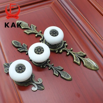 KAK Antique Bronze Ceramic Drawer Knobs Cabinet Cupboard Handles European Style Knobs Single Hole Handles Furniture Hardware
KAK Antique Bronze Ceramic Drawer Knobs Cabinet Cupboard Handles European Style Knobs Single Hole Handles Furniture Hardware