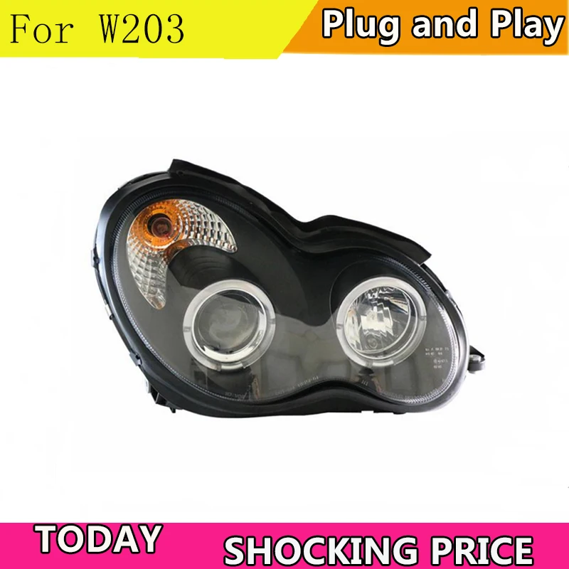 doxa Car Styling LED Head Lamp For Mercedes-Benz W203 C63 C200 C230 C280 C300 2000-2007 Year LED Head Light with Angel Eyes
doxa Car Styling LED Head Lamp For Mercedes-Benz W203 C63 C200 C230 C280 C300 2000-2007 Year LED Head Light with Angel Eyes