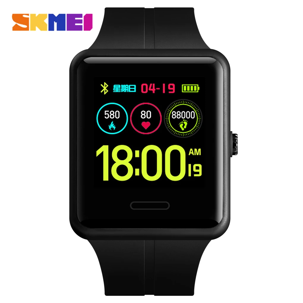SKMEI Men Digital Smart Watches Heart Rate Blood Pressure Bluetooth Pedometer Male Wristwatch For Android IOS Relogio Masculino
SKMEI Men Digital Smart Watches Heart Rate Blood Pressure Bluetooth Pedometer Male Wristwatch For Android IOS Relogio Masculino