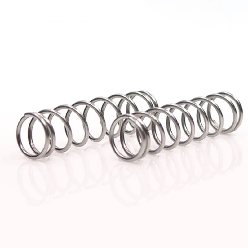10pcs 1mm Wire diameter Stainless steel Compression springs Y-type Pressure spring 14mm-15mm Outside diameter 15-50mm Length
10pcs 1mm Wire diameter Stainless steel Compression springs Y-type Pressure spring 14mm-15mm Outside diameter 15-50mm Length