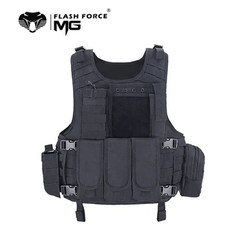 MGFLASHFORCE Airsoft Tactical Vest Plate Carrier Swat Fishing Hunting Military Army Armor Police Molle Vest
MGFLASHFORCE Airsoft Tactical Vest Plate Carrier Swat Fishing Hunting Military Army Armor Police Molle Vest