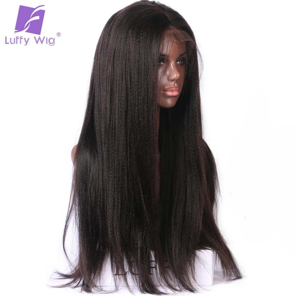 150% 180% 200% 13x6 Yaki Straight Lace Front Wigs Pre Plucked Brazilian Remy Yaki Human Hair Wigs Bleached Knots for Women Luffy
150% 180% 200% 13x6 Yaki Straight Lace Front Wigs Pre Plucked Brazilian Remy Yaki Human Hair Wigs Bleached Knots for Women Luffy