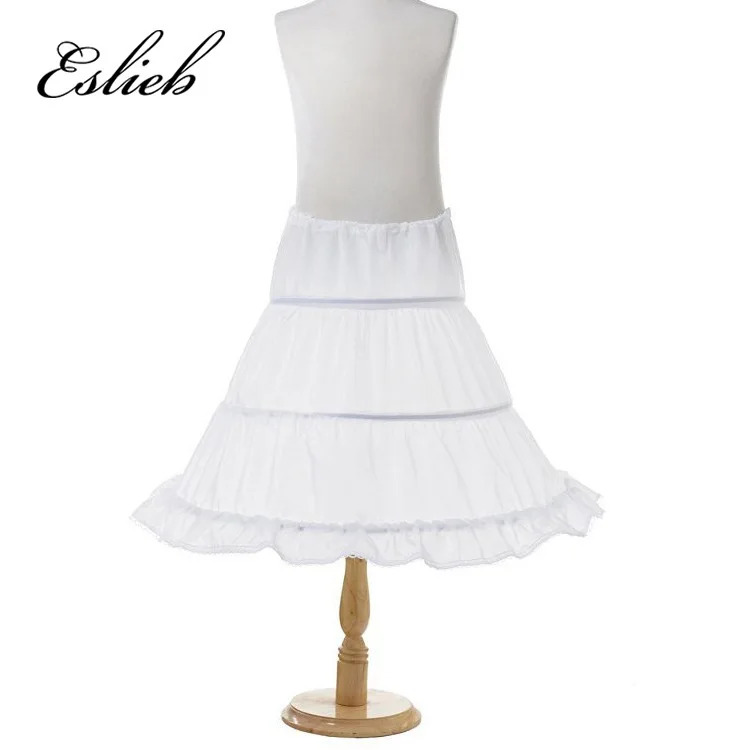 Eslieb Three Circle Hoop Children Kid Dress Slip White Ball Gown Flower Girl Dress Wedding Accessories Petticoat
Eslieb Three Circle Hoop Children Kid Dress Slip White Ball Gown Flower Girl Dress Wedding Accessories Petticoat
