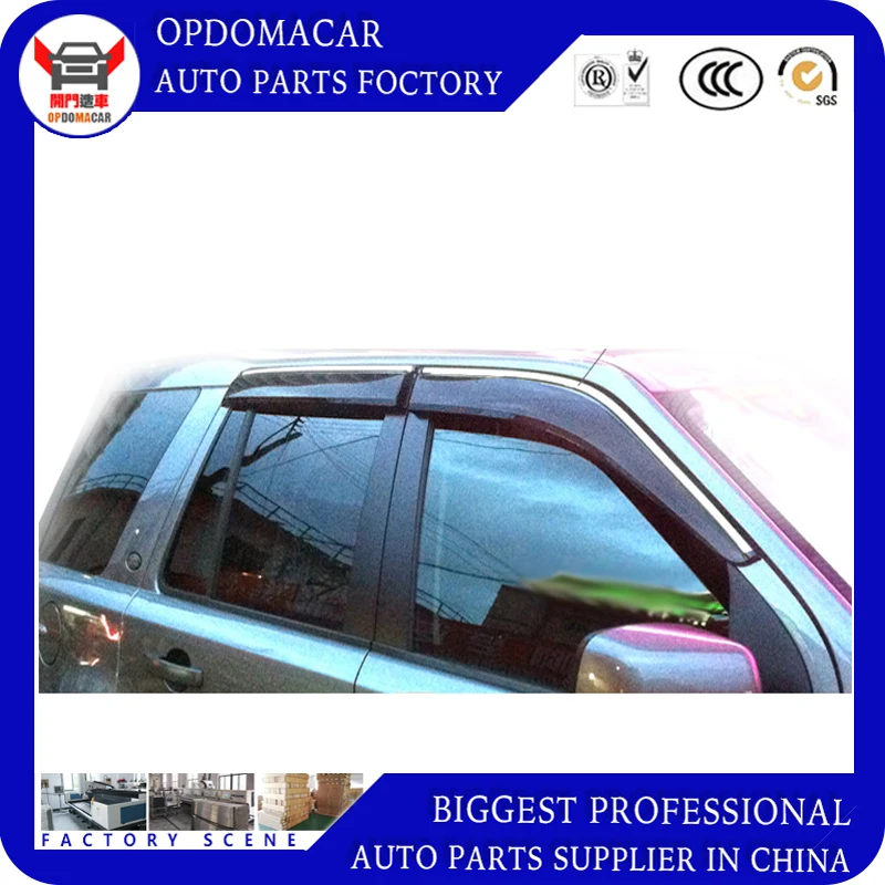 High quality 4 Piece Injection molding trim vent shade rain sun wind deflector window visor for Freelander 2
High quality 4 Piece Injection molding trim vent shade rain sun wind deflector window visor for Freelander 2