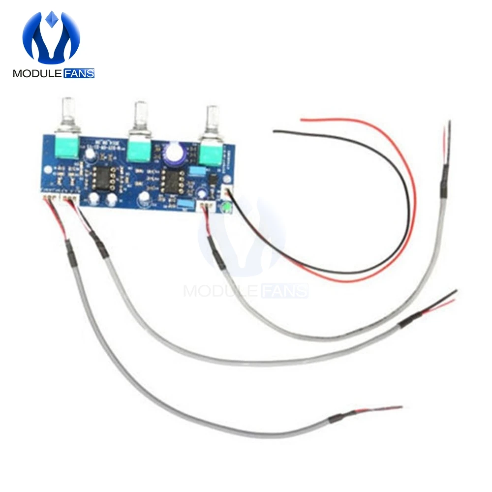 DC 12V-24V Low Pass Filter NE5532 Subwoofer 2.1CH Pre-Amplifier PRE Preamp Board AMP Diy Electronic Module Diy Kit Pcb Board
DC 12V-24V Low Pass Filter NE5532 Subwoofer 2.1CH Pre-Amplifier PRE Preamp Board AMP Diy Electronic Module Diy Kit Pcb Board