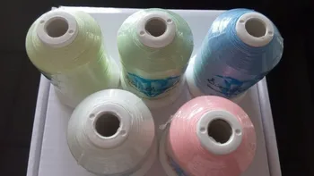 Brand new Simthread brother 61 colors 1000m/cone polyester embroidery thread +32 metallic +5 glow thread /kit +Free shipping!!
Brand new Simthread brother 61 colors 1000m/cone polyester embroidery thread +32 metallic +5 glow thread /kit +Free shipping!!