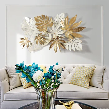 Nordic Ins Wrought Iron Wall Hanging Leaves Wall Decoration Crafts Home Sofa Background 3D Stereo Wall Sticker Mural Accessories
Nordic Ins Wrought Iron Wall Hanging Leaves Wall Decoration Crafts Home Sofa Background 3D Stereo Wall Sticker Mural Accessories