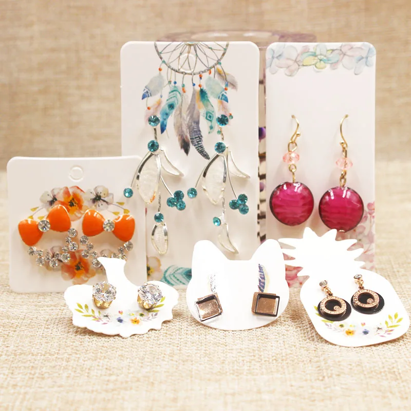 Wholesale pineapple/cat/lift tree earring tag card200pcs Small Fashion Jewelry Earrings Stud Earring Display Packaging Card Tags
Wholesale pineapple/cat/lift tree earring tag card200pcs Small Fashion Jewelry Earrings Stud Earring Display Packaging Card Tags