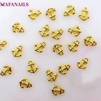 100PCS/bag 3D Nail Art Rhinestone Charm Anchor Shape Silver | Gold Glitter Nail Charms Alloy Decoration Nail Supplies DJS03-5
100PCS/bag 3D Nail Art Rhinestone Charm Anchor Shape Silver | Gold Glitter Nail Charms Alloy Decoration Nail Supplies DJS03-5