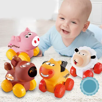 Soft Rubber Inertia Car Creative Safety Teether Children Sliding Toys Easy to Grasp Best Gifts For Newborn
Soft Rubber Inertia Car Creative Safety Teether Children Sliding Toys Easy to Grasp Best Gifts For Newborn