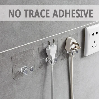 Home Transparent 2PCS/Pack Power Plug Holder High Quality Hot Sale Storage Hook Popular Office Powerful Plastic Hanger Adhesive
Home Transparent 2PCS/Pack Power Plug Holder High Quality Hot Sale Storage Hook Popular Office Powerful Plastic Hanger Adhesive