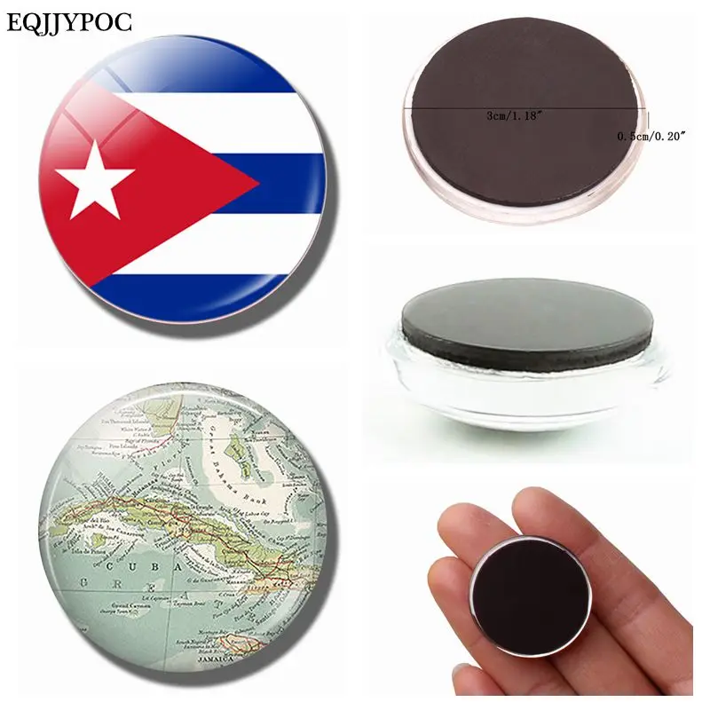 The Republic of Cuba Map Fridge Magnet Havana Cuba Flag crystal Glass Magnetic Refrigerator Sticker Holder Home Decor souvenir
The Republic of Cuba Map Fridge Magnet Havana Cuba Flag crystal Glass Magnetic Refrigerator Sticker Holder Home Decor souvenir