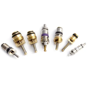 R12 Valve Cores AC Schrader Auto Water tightness Copper 39pcs Oil resistant With Remover
R12 Valve Cores AC Schrader Auto Water tightness Copper 39pcs Oil resistant With Remover