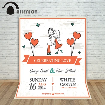 Allenjoy photography backdrop Photocall for weddings Valentine's Day love butterfly balloons hearts custom background for photos
Allenjoy photography backdrop Photocall for weddings Valentine's Day love butterfly balloons hearts custom background for photos